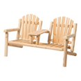 thumbnail image 5 of Bestar White Cedar 3 Piece Premium Patio Conversation Set, 5 of 7