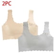 thumbnail image 2 of Babcutegg Bras for Kid Girls Adjustable Straps Comfortable Seamless Juniors Training Bra Pull-on Design Girls Underwear Dark Gray Size 10, 2 of 7