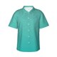 thumbnail image 1 of Fotbe Turquoise Glitter Camisa Hawaiana para Hombre Unisex – Camisa Casual de Verano con Botones de Manga Corta de Algodón y Lino,XX-Large, 1 of 7