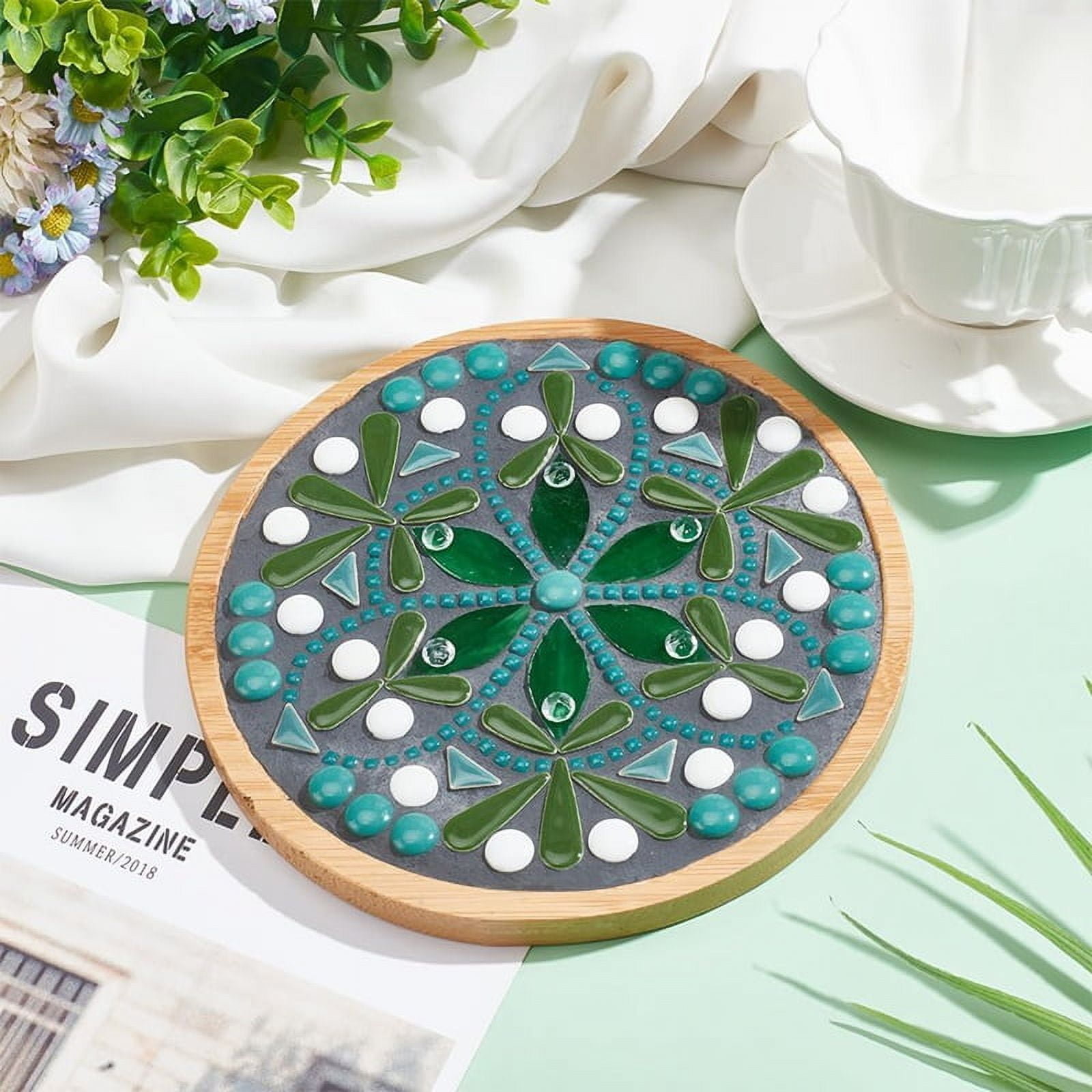 1set x mosaic kits for adults-As Shown