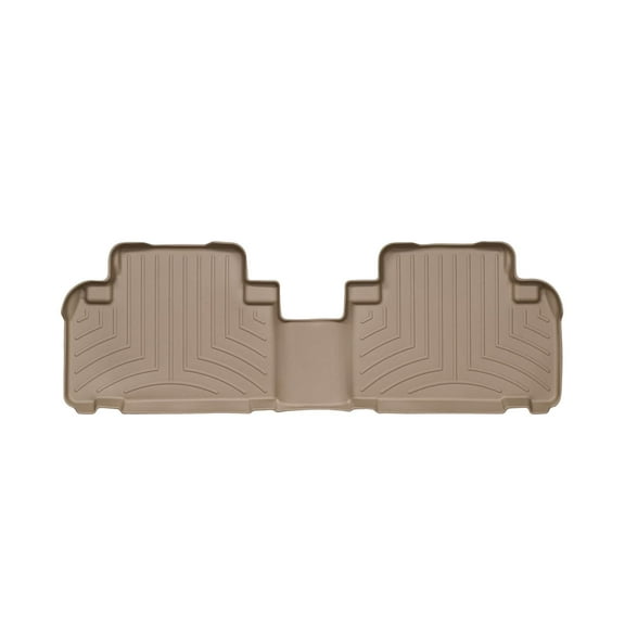 WeatherTech Custom Fit FloorLiners compatible with 2012-2015 Mazda MAZDA5 - 2nd Row, Tan