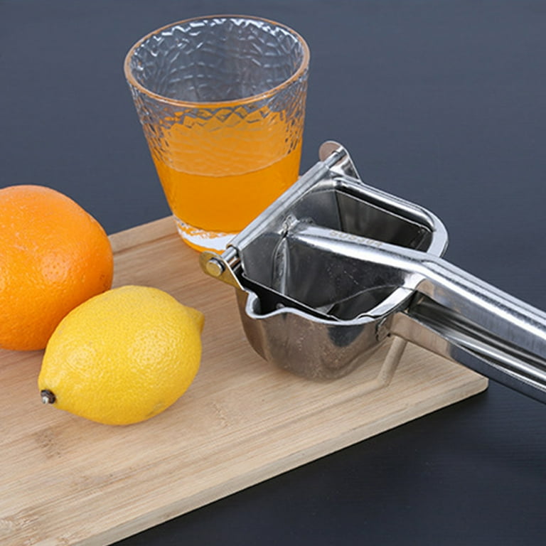 HOTBEST 304 Stainless Steel Juicer Lemon Squeezer Citrus Juicer Hand Press  Heavy Duty Manual Squeezer Lime Squeezer Juice Extractor Orange Lime