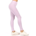 thumbnail image 2 of Women's Casual High Waist Solid Full Length Leggings, 2 of 5