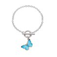thumbnail image 1 of Conjunto De Pulseras De Collar De Mariposa Coreana Retro Para Mujer Gargantilla Cadena Colgante Accesoriospangjing, 1 of 4