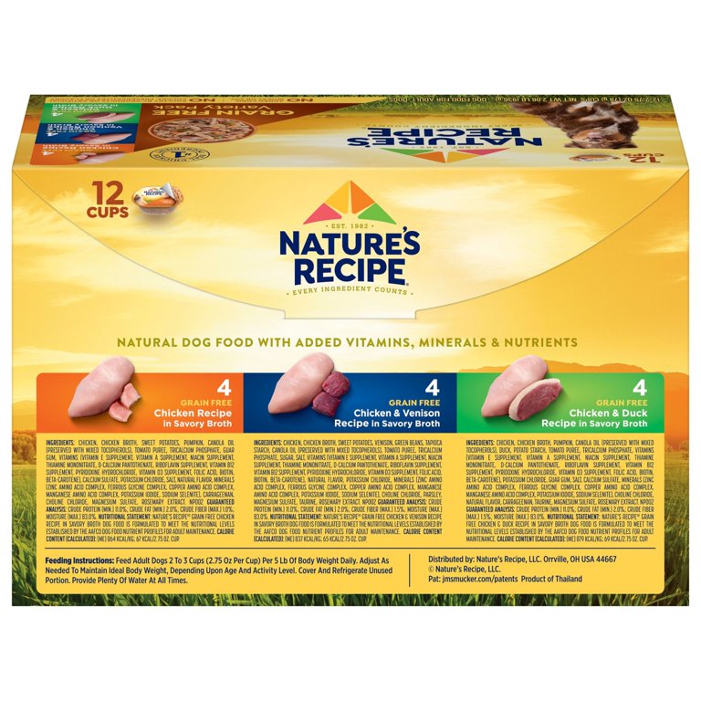 Nature S Recipe Grain Free Wet Dog Food Reviews Bryont Blog