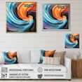 thumbnail image 4 of Designart "Opt Art Harmonic symmetry II" Abstract Canvas Print, 4 of 5
