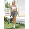 thumbnail image 7 of Gleelaud Women's Summer Flowy Yoga Workout Shorts for Athletic Gym Running Shorts Tennis Short Skirt Gray, 7 of 7