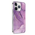 thumbnail image 1 of Funda para iPhone 15 Pro ZERODAMAGE SAHARA CASE Mármol Morado, 1 of 6