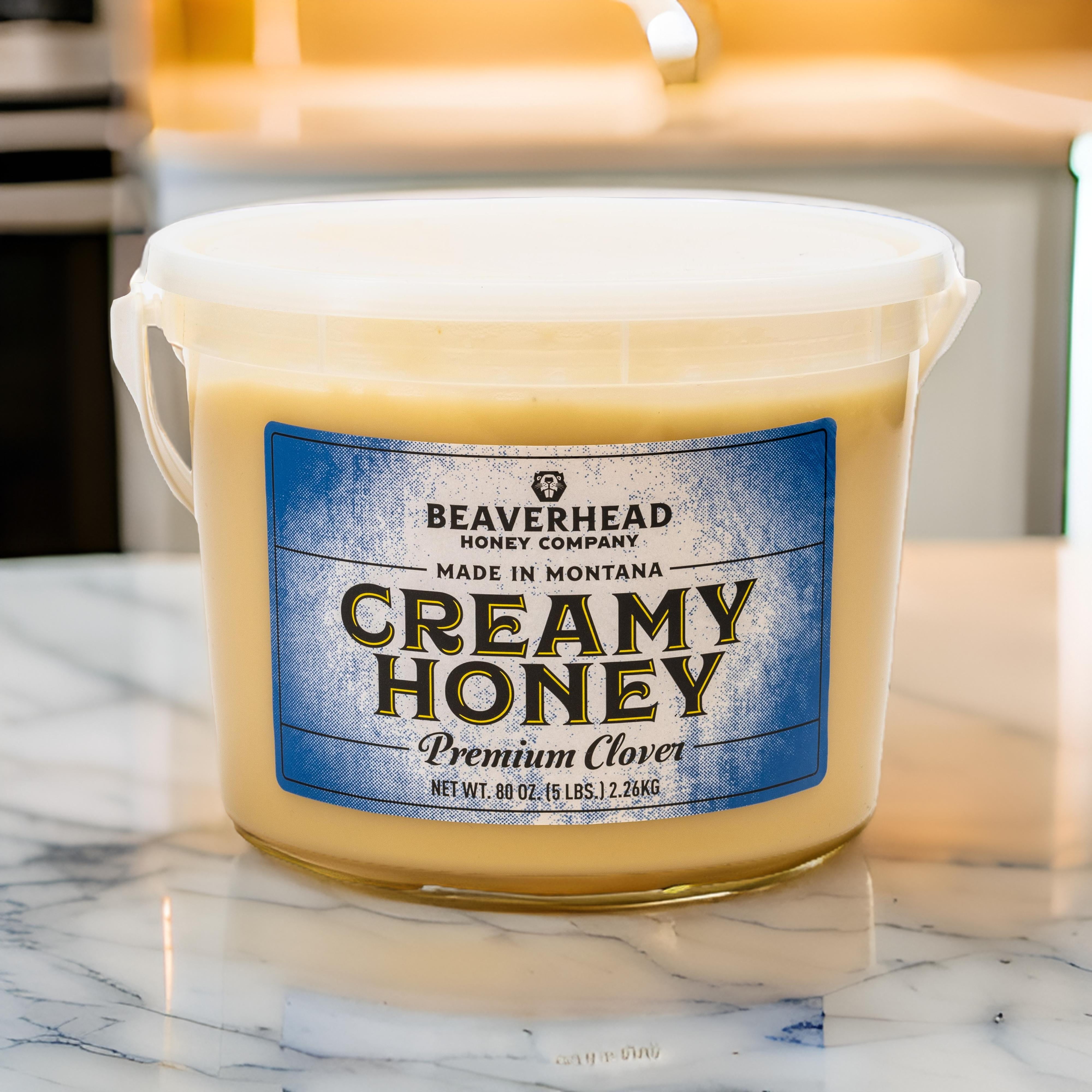 Beaverhead Creamy Clover Honey Bucket 5 lb.