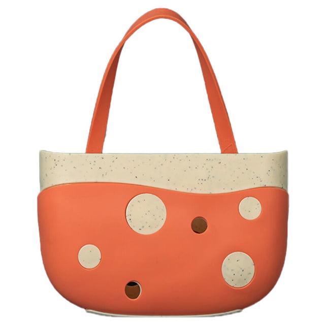 Soporte para esponja de fregadero de cocina Escurridor portátil Estante de drenaje colgante para cocina Herramientas de almacenamiento Organizador de cocina Naranja