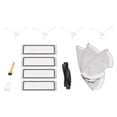 thumbnail image 1 of Kit De Trapeador De Filtro De Cepillo De Barredora, Captura De Partículas Finas Kit De Reemplazo De Barredora De Silicona ABS Filtrado De Polvo Alta Eficiencia De Limpieza Para ANGGREK Descripción de la referencia, 1 of 5