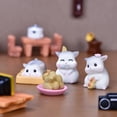 thumbnail image 3 of Resin Dollhouse Miniature Cute Cartoon Peeling Peanut Hamster Mini Ornaments, 3 of 8
