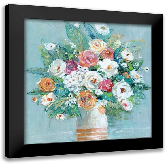 Swatland, Sally 12x12 Black Modern Framed Museum Art Print Titled - Garden Devotion