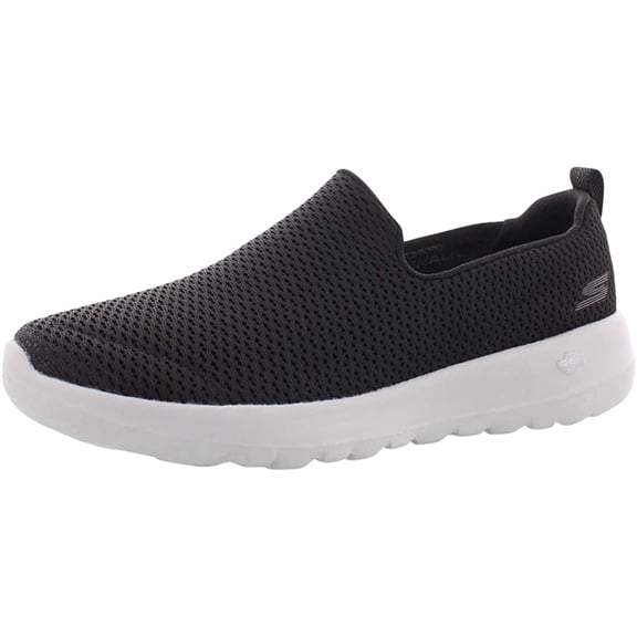 Skechers Women's Gowalk Joy Walking Shoe, Black/White, 9.5 M US