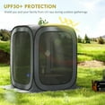 thumbnail image 5 of Outsunny 6 x 6ft Pop Up Screen Tent, UPF50+ Camping Gazebo with Carry Bag for Outdoor Activities, Dark Gray, 5 of 9