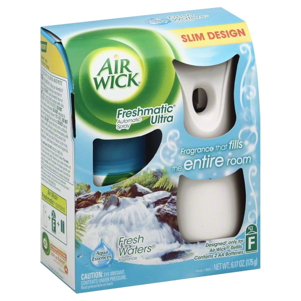 Air Wick Freshmatic Automatic Spray Air Freshener Starter Kit, Fresh