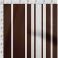 thumbnail image 3 of Soimoi Stripes Printed, Poly Canvas Fabric, Decor Sewing Fabric by The Yard 56 Inch Wide,Decorative Fabric for Curtains Tote Bags, Brown, 3 of 5