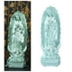 thumbnail image 5 of Estatua católica de resina de la Virgen María, figura religiosa, regalo de Navidad, decoración del hogar Verde, 5 of 9