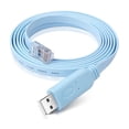 thumbnail image 1 of Cable de consola Cisco RJ45-USB con router USB A con chip FTDI, 1 of 7