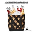 thumbnail image 6 of Large Capacity Insulated Tote Bag16.1×13.4×7.5in Thermal Insulation And Easy To Clean Strong Bearing Capacity Can Be Reused Argyle Plaid Brown_2, 6 of 8