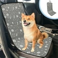 thumbnail image 1 of Housse de Siège de Voiture pour Animaux de Compagnie Imperméable et Lavable pour Chiens, 41x19 Pouces Tapis de Protection Antidérapant avec Sangles Réglables, Protecteur en Tissu Durable pour Coffre de Véhicule et Siège Arrière, 1 of 5