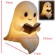 thumbnail image 4 of 6inch Cute Ghost Reading Book Lamp, Halloween Ghost Night Light, Ghost Reading Night Lights, 3D LED Night Light Halloween, Light Up Halloween Decor, f, 4 of 4