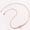 Rose Gold, variant on Women's Simple Fashion Personality Bow Necklace
