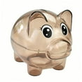 thumbnail image 2 of Esquirla Pig Piggy Bank Pig Figurine Desktop Ornament,Decorative Festival Gift Reusable Money Bank Money Saving Box for Adult Kids Coffee, 2 of 8