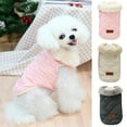 thumbnail image 2 of Solid Color Pet Clothing Dress-Up Skin-Friendly Dog Vest Coat for Winter Warmth, 2 of 8