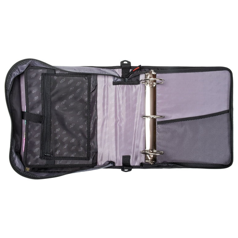 Case-it Mighty Zip Tab 3-Ring Zipper Binder, 3