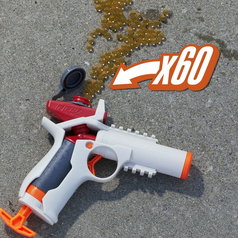 Nerf Pro Gelfire Ignitor Blaster, 1,000 Gelfire Rounds, 60