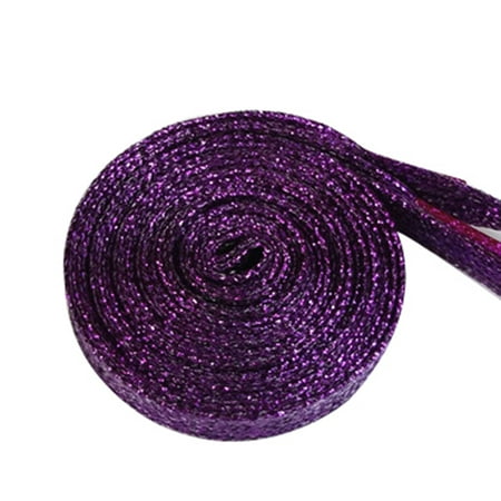 flat coloured shoe laces