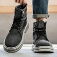thumbnail image 6 of CORASUN Men's Individual Denim-Look Casual Boots - Trendy Workwear Style, Durable and Windproof, 6 of 10