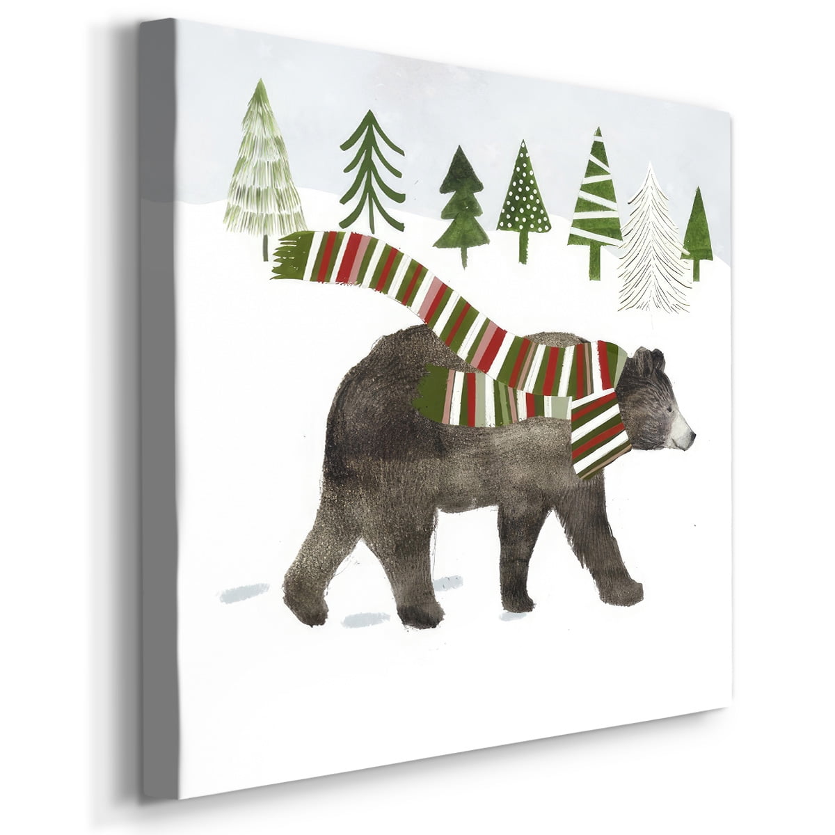 Woodland Christmas I- Gallery Wrapped Canvas