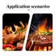 thumbnail image 3 of AURARMLET 1Ud Barbecue Rack Plegable De Inoxidable Para Picnic Con Estructura Estable, 3 of 7