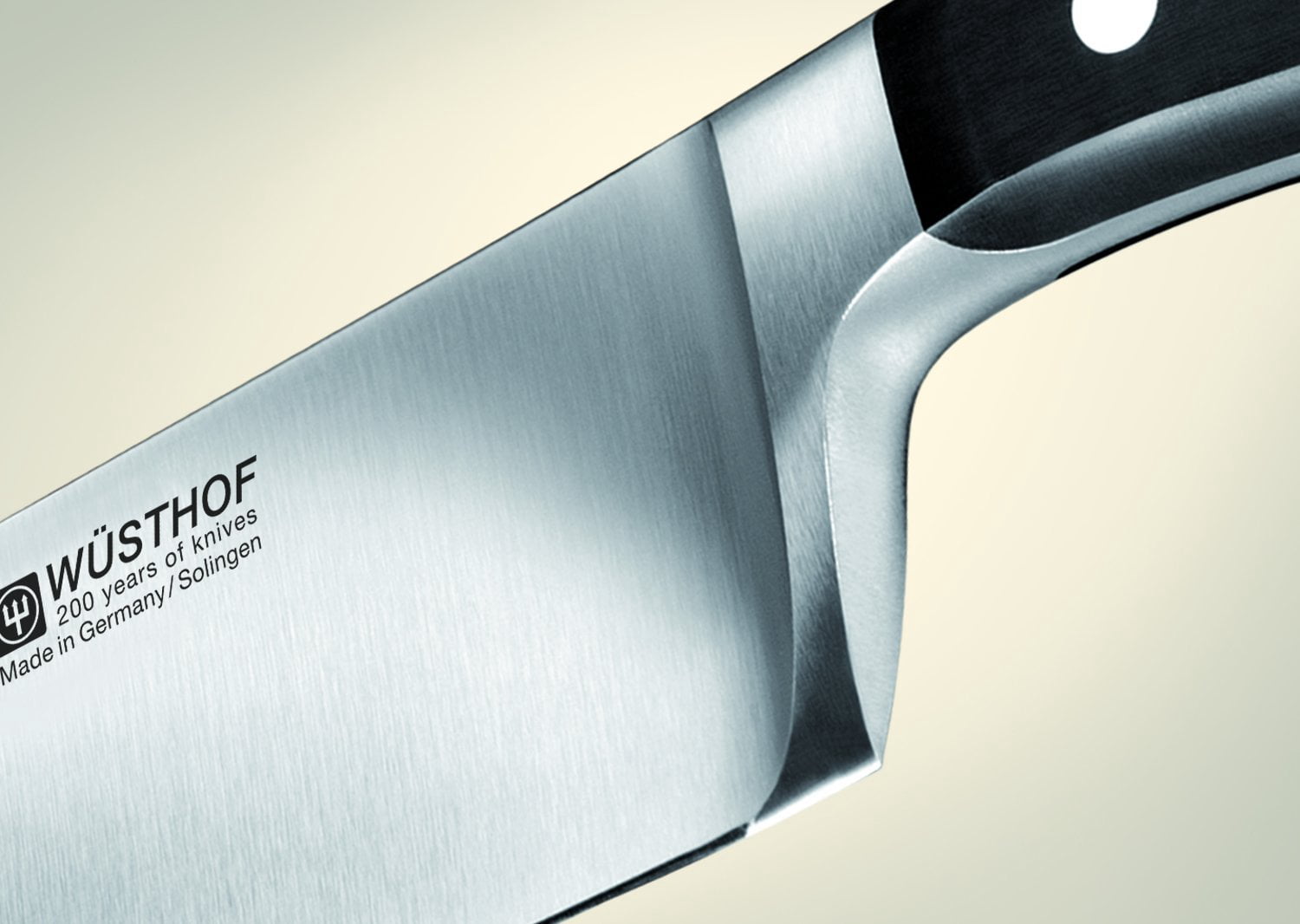 Wusthof 8" Forged Chefs Kitchen Knife: Full Tang - Straight Edge - Classic Series
