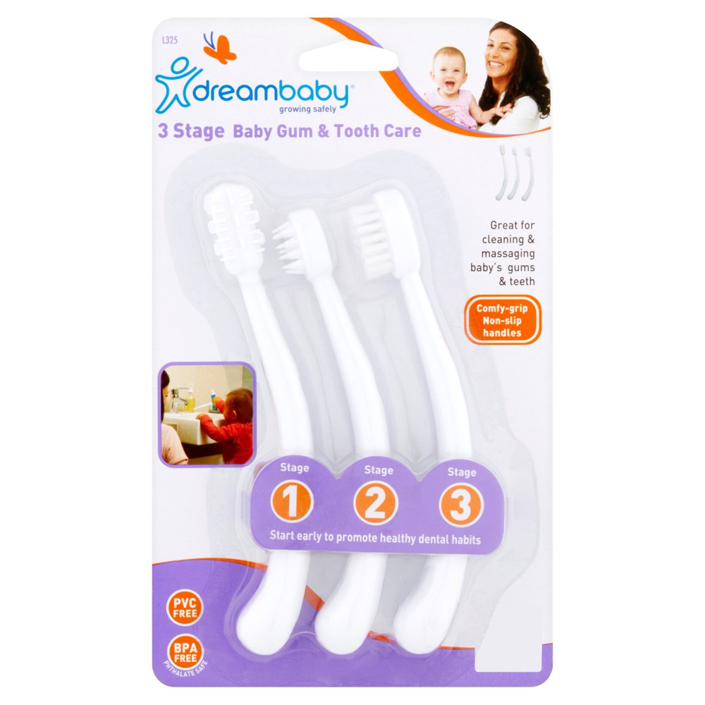 Dreambaby® 3 Stage Baby Gum & Tooth Care