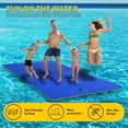 thumbnail image 3 of Linor 9 X 6Ft Lily Pad Floating Mat, 3-Layer Tear-Resistant Xpe Foam Floating Island for 4-6 Adults, 3 of 8