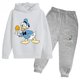 thumbnail image 3 of Nueva sudadera con capucha y pantalones con estampado de Mickey Mouse de Disney para niños de primavera, conjunto de ropa de alta calidad para niñas pequeñas, 3 of 5