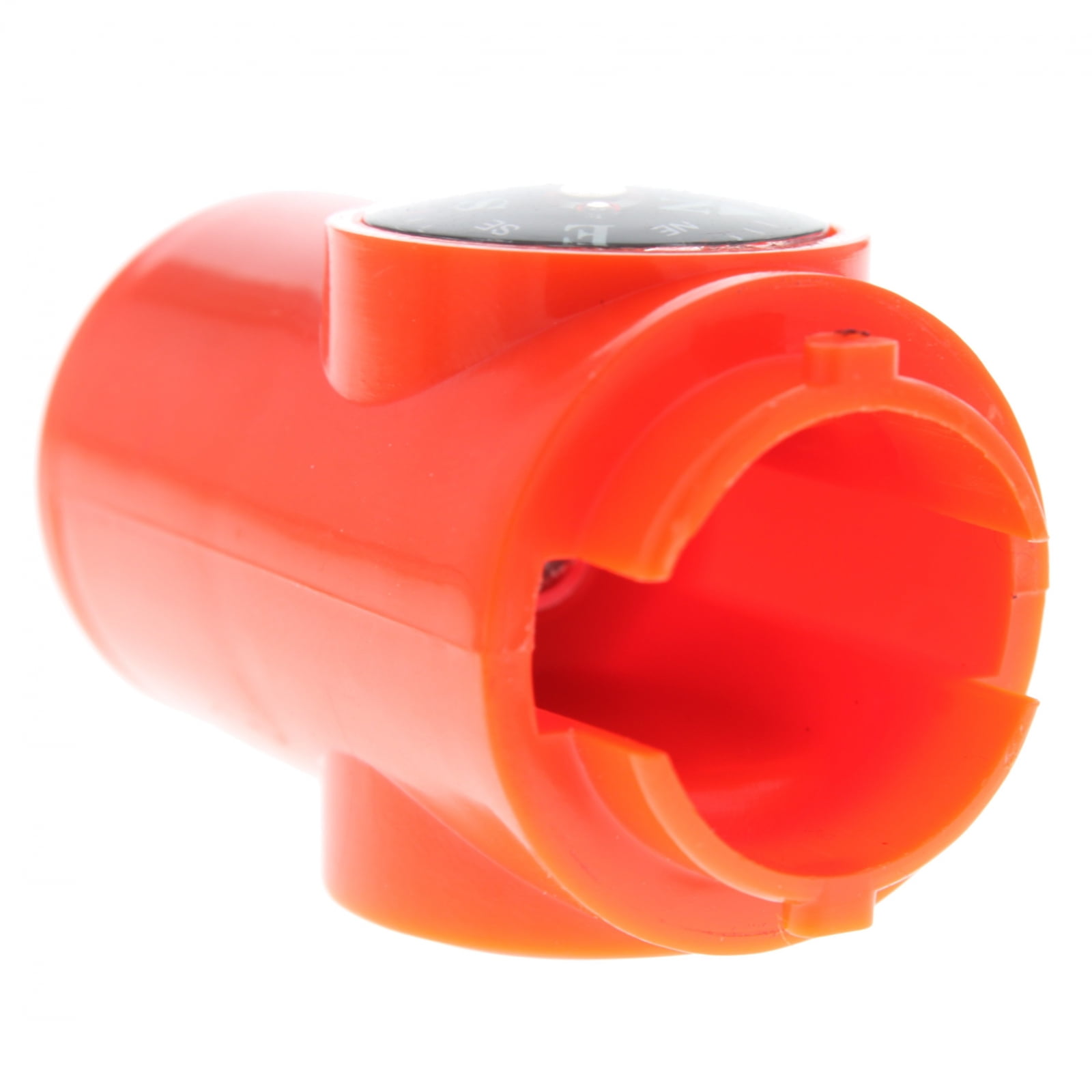 Fonction de survie Whistle Outil vert durgence avec thermom/ètre boussole LED Loupe Miroir pour Camping randonn/ée p/édestre