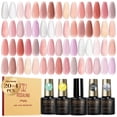 thumbnail image 1 of Set de esmaltes de uñas en gel ROSALIND, 24 unidades, 20 colores, con capa base, 1 of 9