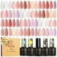 thumbnail image 1 of Set de esmaltes de uñas en gel ROSALIND, 24 unidades, 20 colores, con capa base, 1 of 9