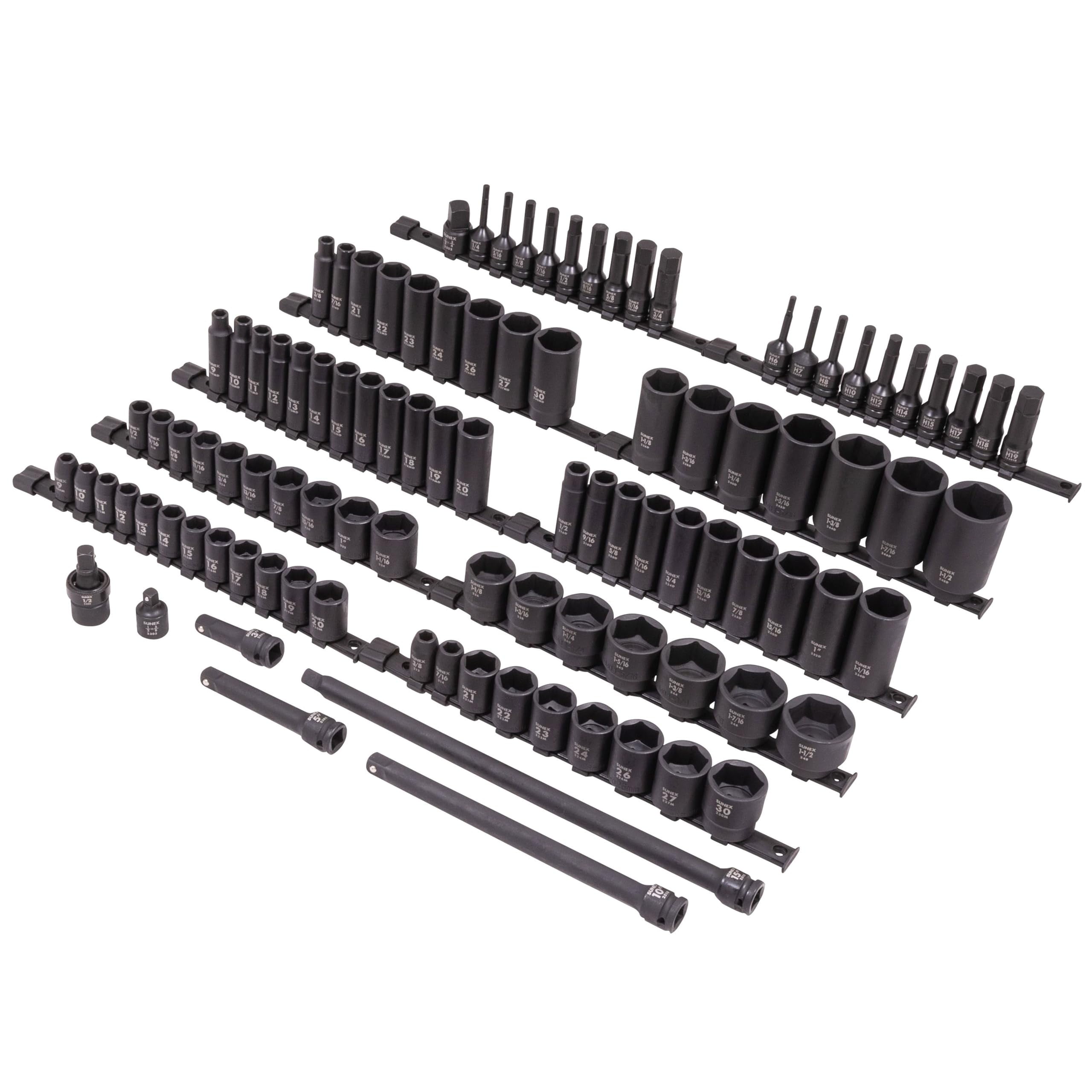 Sunex Tools 3569 3/8 Inch Drive Master Hex Bit Impact Socket