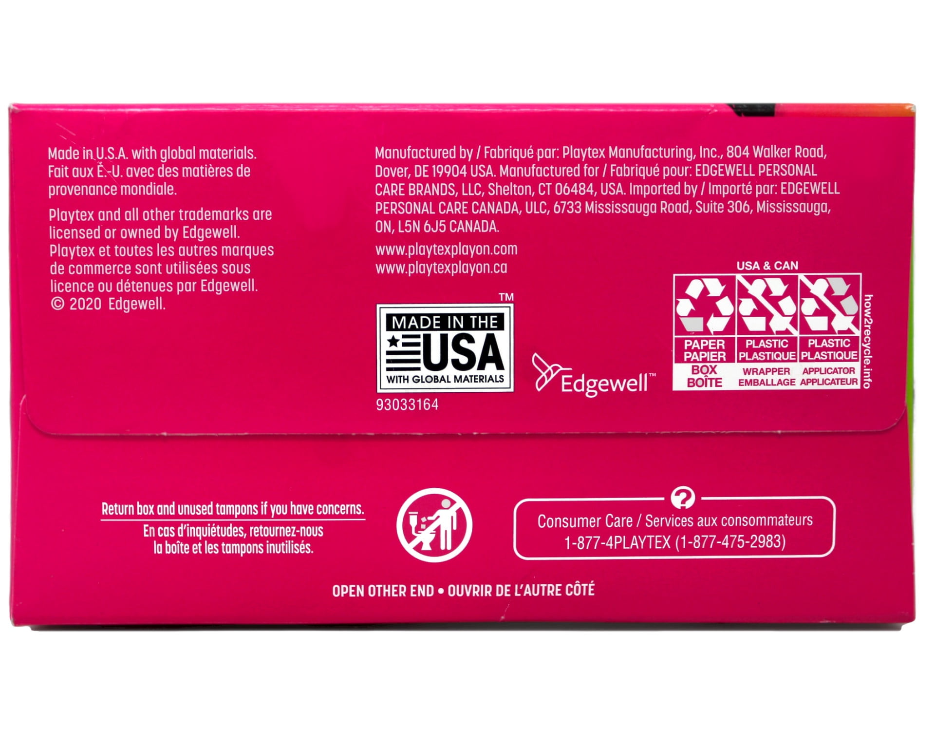 Playtex Sport Tampons Super Absorbency with Plastic Applicator Fragrance Free 36 Count (Pack of 5)
