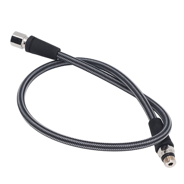 M Buder Manguera Reguladora de Alta Presión para Buceo Profesional Fibra de Carbono Segura y Flexible 65 cm / 25.6 pulgadas Equipo Scuba