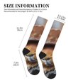 thumbnail image 5 of Bixox Cowboy Hat Guinea Pig Print Compression Socks,Compression Socks Women & Men Circulation for Medical,Running,Athletic, 5 of 7