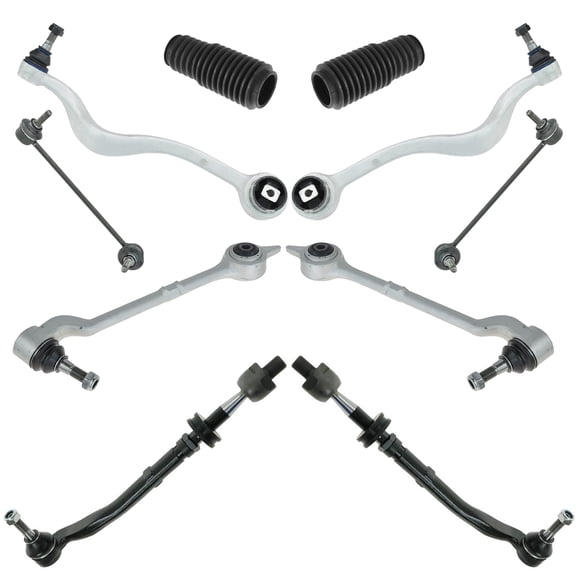 TRQ Front Steering Suspension Control Arm Sway Links Kit for BMW 525i 530i 528i PSA56125