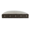 thumbnail image 2 of FurHaven | Deluxe Sherpa & Paw Decor Pillow Pet Bed for Dogs & Cats, Dark Espresso, Small, 2 of 2