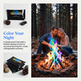 thumbnail image 4 of Magical Flames Fire Color Packets (48 Pack), Fire Color Changing Packets for Fire Pit, Campfires, Bonfires & Fireplaces - Camping Essential, 4 of 4