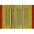 thumbnail image 1 of Ahgly Company Machine Washable Indoor Rectangle Abstract Yellow Contemporary Area Rugs, 2' x 3', 1 of 4